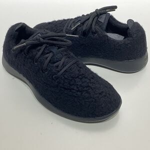 Allbirds Wool Runner Fluff WRF Natural Black Women’s 8 Sneakers Shoes Minimalist